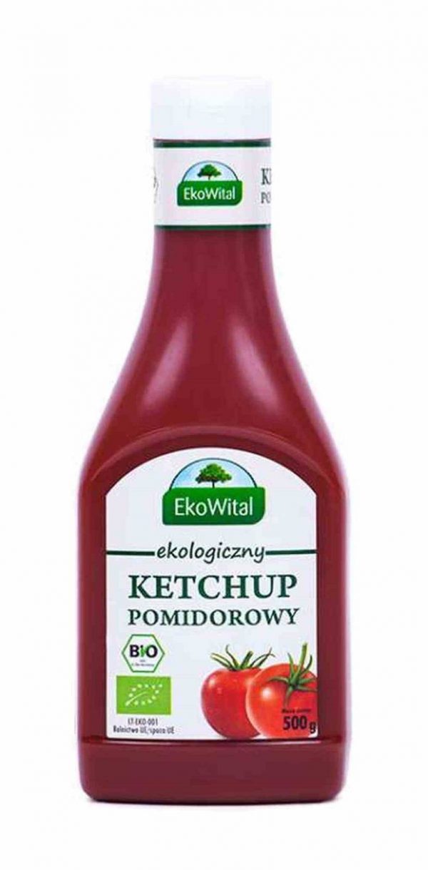 Eko. Wital − Ketchup pomidorowy. BIO − 500 g[=]