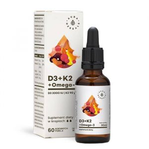 Aura. Herbals - Witamina. D3 + K2 + Omega-3 - 30 ml