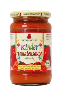 Zwergenwiese − Sos pomidorowy dla dzieci bezglutenowy. Bio − 350 g[=]
