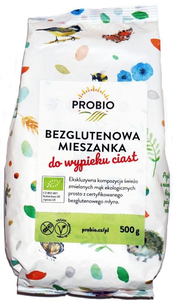 MIESZANKA DO WYPIEKU CIASTA BIO 500 g - PROBIO