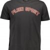 T-SHIRT MĘSKI Z KRÓTKIM RĘKAWEM PLEIN SPORT CZARNY