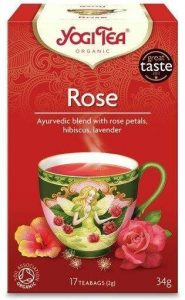 Yogi. Tea − Rose, herbata − 17 x 2 g[=]