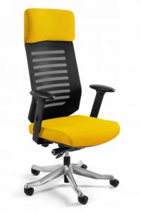 Fotel ergonomiczny do biura, Velo, honey
