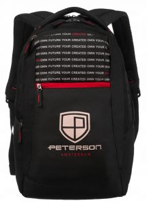 Sportowy, pojemny plecak z poliestru - Peterson