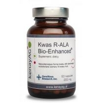 Kenay. Kwas. R-ALA Bio-Enhanced aktywna forma kwasu liponowego - suplement diety 60 kaps.