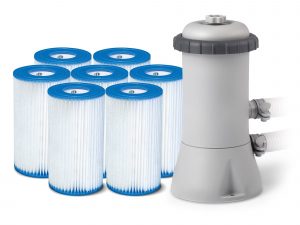 Pompa filtrująca do basenów + 7 filtrów, 2006L/h, Intex