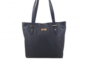 Shopper bag - duże torebki miejskie - Granatowe