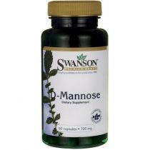 Swanson. D-Mannose 700 mg. Suplement diety 60 kaps.