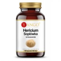 Yango. Hericium - Soplówka - ekstrakt 10% polisacharydów. Suplement diety 90 kaps.