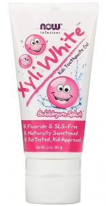 Pasta do zębów dla dzieci - Xyli. White™ Bubblegum. Splash. Toothpaste. Gel (85 g)