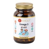 Yango. Omega 3 EPA + DHA dla dzieci. Suplement diety 60 kaps.