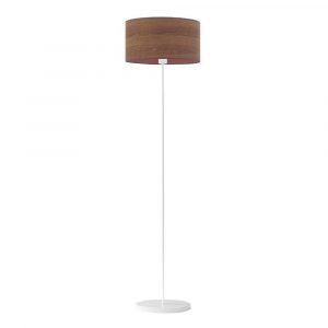 Lampa podłogowa, Werona eco, 40x156 cm, kasztanowy klosz