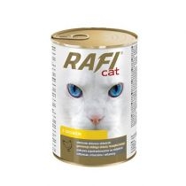 Rafi. Karma mokra dla kotów z drobiem zestaw 12 x 415 g[=]