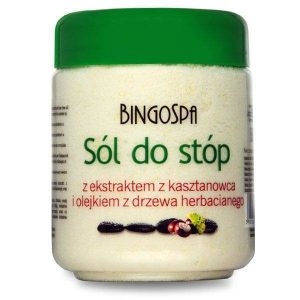 Bingospa − Sól do stóp z kasztanowcem − 550 g[=]