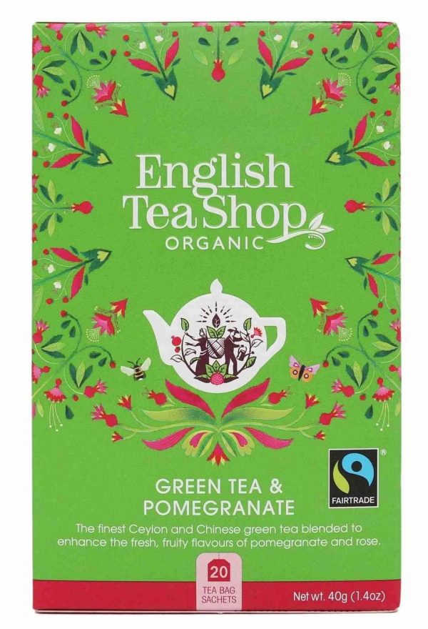 Herbata zielona z granatem (20x2) BIO 40 g[=]