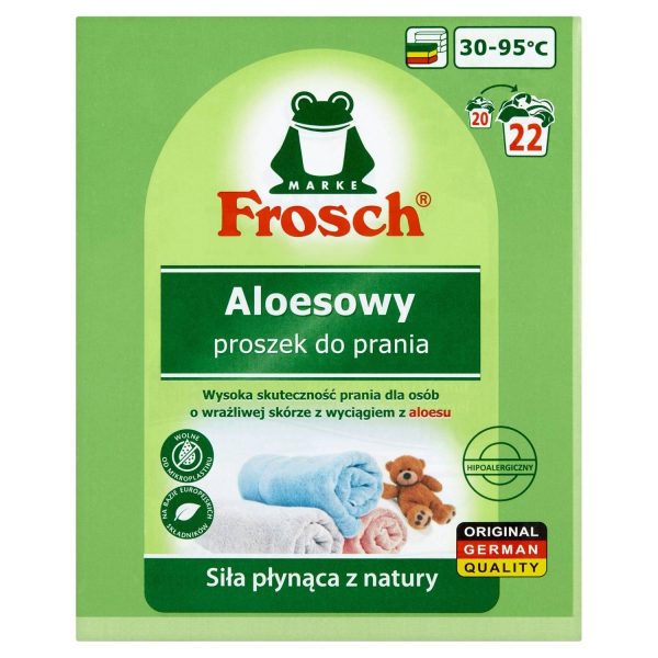 Proszek. Do. Prania. Tkanin – Aloesowy – 1,45 kg. Frosch