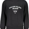 CALVIN KLEIN MĘSKA BLUZA BEZ ZAMKA, CZARNA