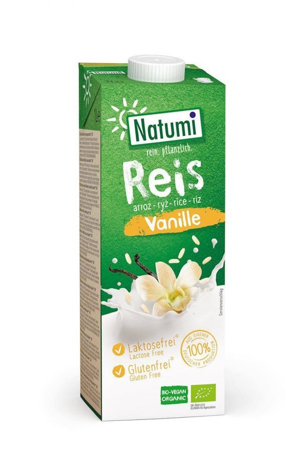 Natumi − Napój ryżowo-waniliowy bezgl. − 1000 ml
