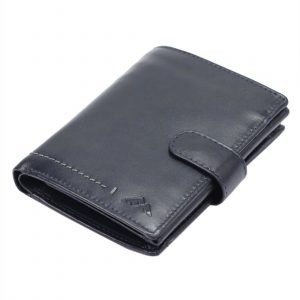 Skórzany męski portfel. EL FORREST 988-601 RFID