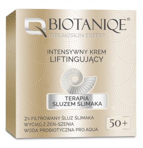 Biotaniqe- Terapia Śluzem Ślimaka, Intensywny. Krem. Liftingujący 50+ - 50 ml