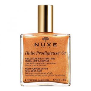 Nuxe – Huile. Prodigieuse. OR, wielofunkcyjny suchy olejek ze złotymi drobinkami – 100 ml