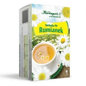 Herbapol – Herbatka fix, Rumianek, torebki – 1,5 g x 20