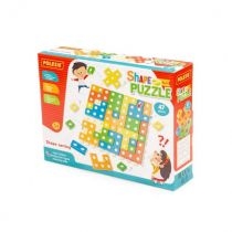 Polesie 95985 Zabawka edukacyjna "Ułóż puzzle" (47 elementów) w pudełku
