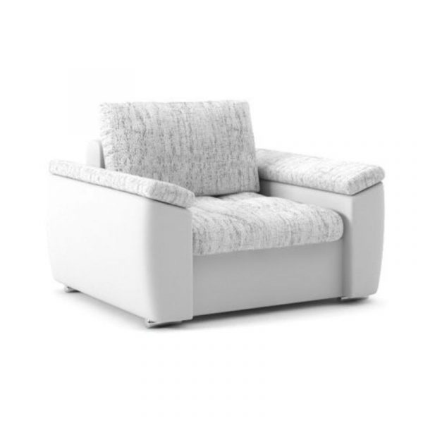 Fotel do salonu, Vegas, 105x90x70 cm, biel