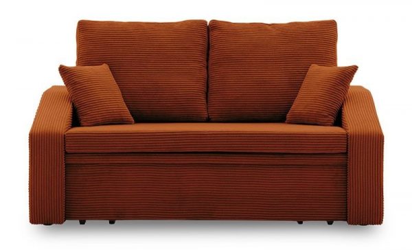 Sofa z funkcją spania, Dorma, 148x86x80 cm, miedziany