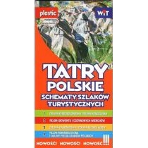 Schematy szlaków turystycznych. Tatry. Polskie