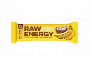 Bombus − Raw. Energy, baton z bananem i kokosem bezgl. − 50 g[=]