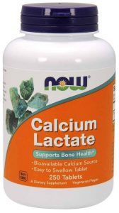 Calcium. Lactate - Mleczan. Wapnia (250 tabl.)