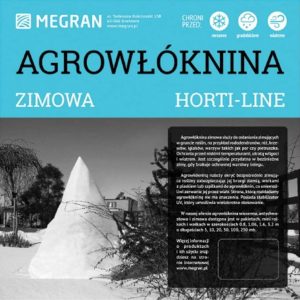 Agrowłóknina zimowa. HORTI-LINE Megran - 1,6 x 10 m[=]