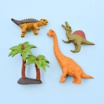 Iwako. Zestaw gumki do ścierania puzzle. Dinosaurs 2[=]
