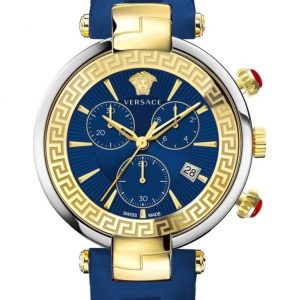 Zegarek marki. Versace model. VE2M00221 kolor. Niebieski. Akcesoria damski. Sezon: Cały rok