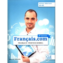 Francais.com debutant 3 ed. Podr.+ DVD A1/A2 CLE