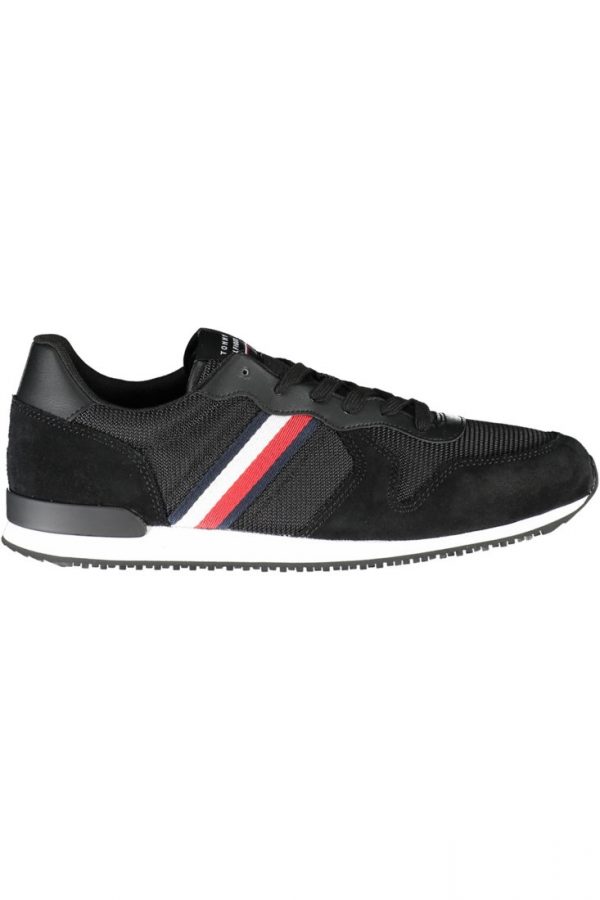 CZARNE BUTY SPORTOWE TOMMY HILFIGER MĘSKIE