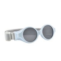 Beaba. Okulary przeciwsłoneczne dla dzieci z elastyczną opaską 0-9 miesięcy. Pearl blue