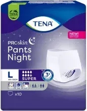 TENA Pants. Super. Night, majtki chłonne − 10 szt.