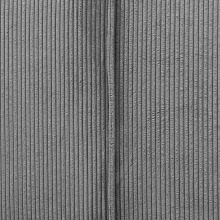 Łóżko tapicerowane. Korduro 140/160x200 cm ze stelażem, szare, sztruks