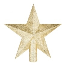 Gwiazda na choinkę Estrela, złota