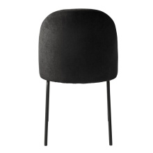 Krzesło tapicerowane. Adrien czarne