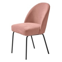 Krzesło tapicerowane. Adrien różowe