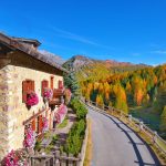 Jesień w Livigno. Włochy, Europa