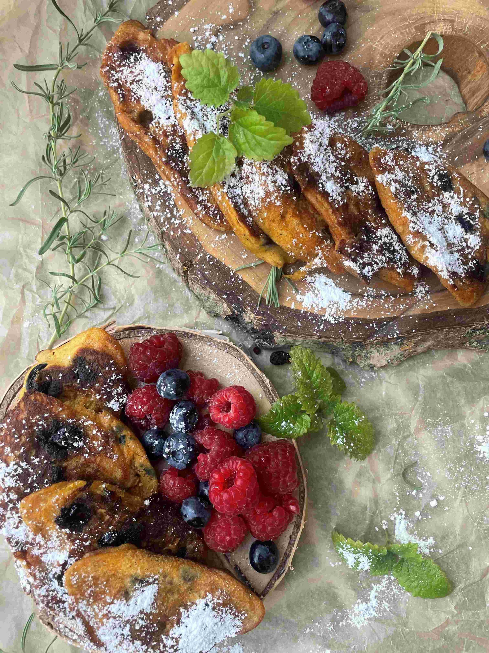 Kukurydziane placki z maślanką