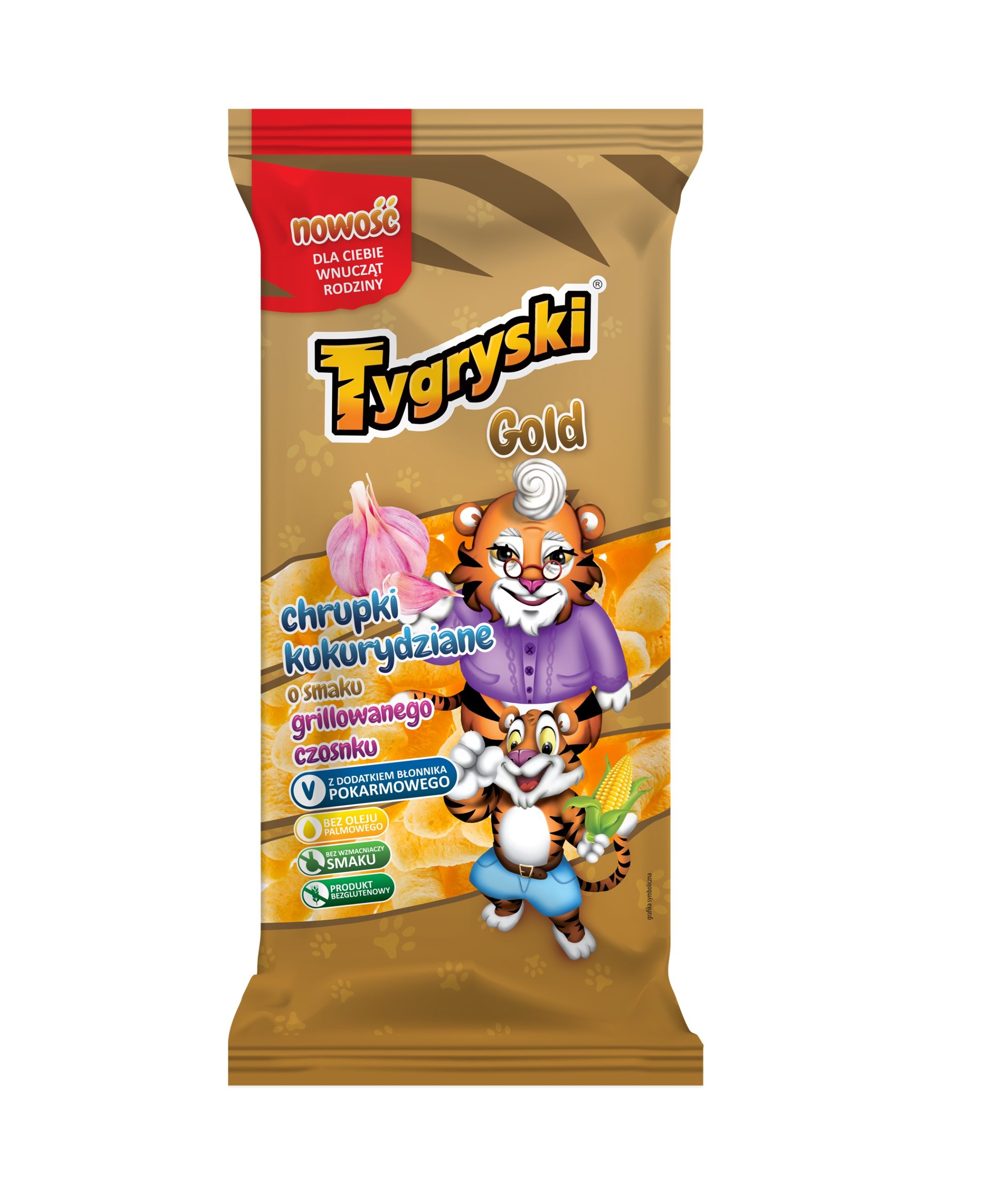 TYGRYSKI GOLD 110g CZOSNEK M