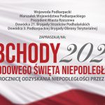 obchodach Narodowego Święta Niepodległości w Rzeszowie w 106. rocznicę odzyskania Niepodległości przez Polskę