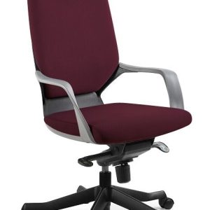 Nowość. Fotel Apollo M czarno-burgundowy w super cenie