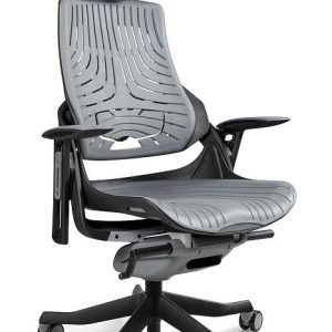 Fotel ergonomiczny wau 2 tpe8 black&grey nowość w super cenie