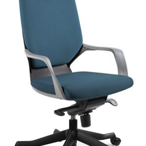 Nowość. Fotel Apollo M steelblue czarny – super cena